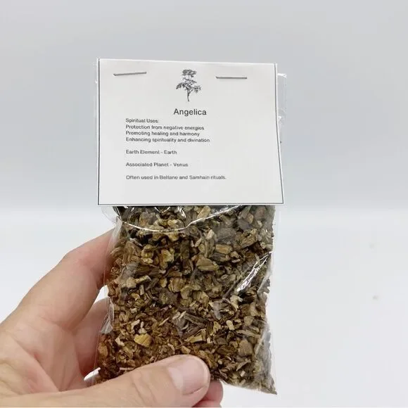 Dried Angelica Root Cut & Sifted Magical Herbs​ - Picture 3 of 6